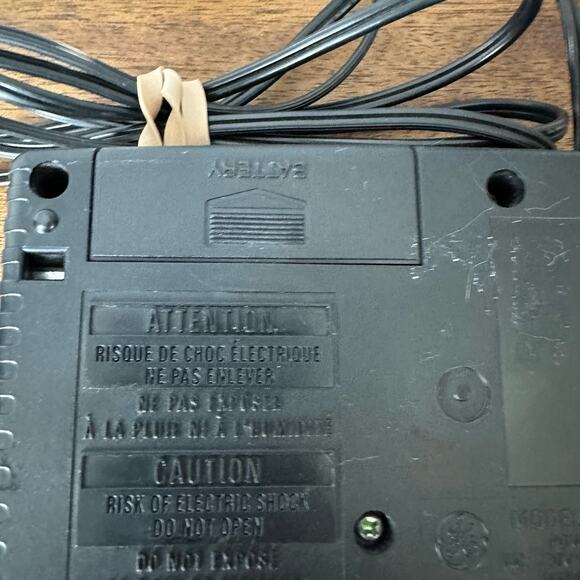 Vintage EUC Retro GE Alarm Clock AM/FM Radio 7-4313B Woodgrain Working Tested - Picture 10 of 10